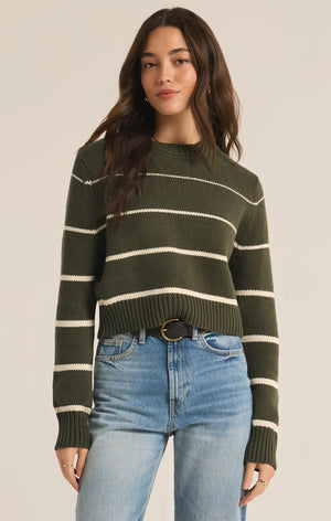 Milan Striped Sweater- Z Supply