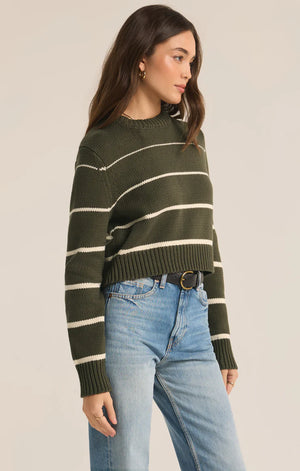 Milan Striped Sweater- Z Supply