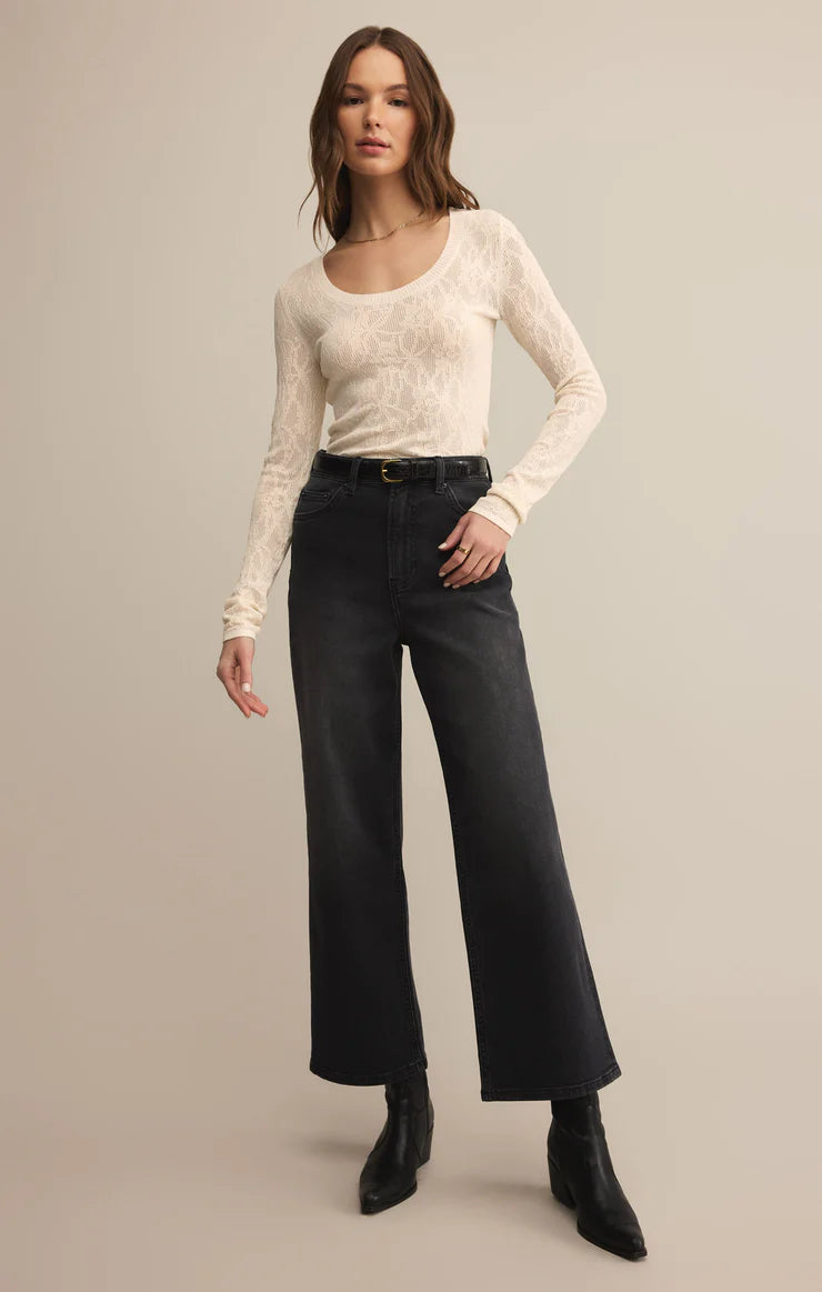 Tibi Mesh Top- Z Supply