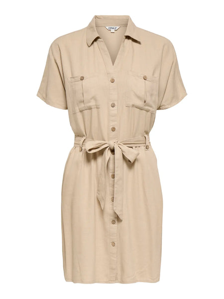 Goa Linen Dress- Only - Uforia Muse 