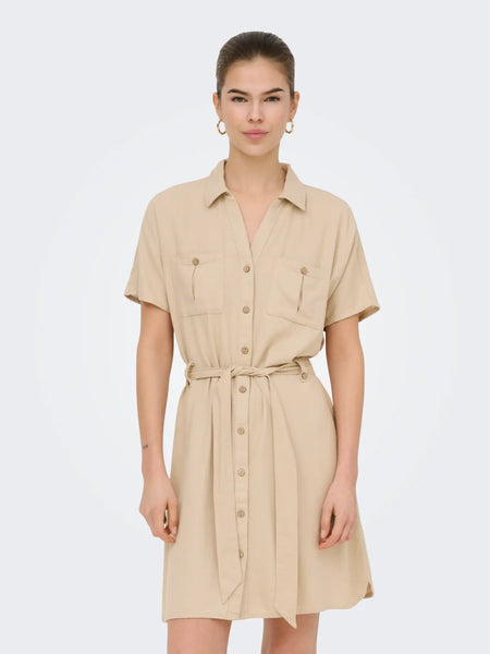 Goa Linen Dress- Only - Uforia Muse 