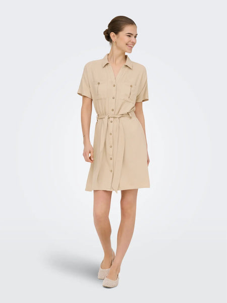 Goa Linen Dress- Only - Uforia Muse 
