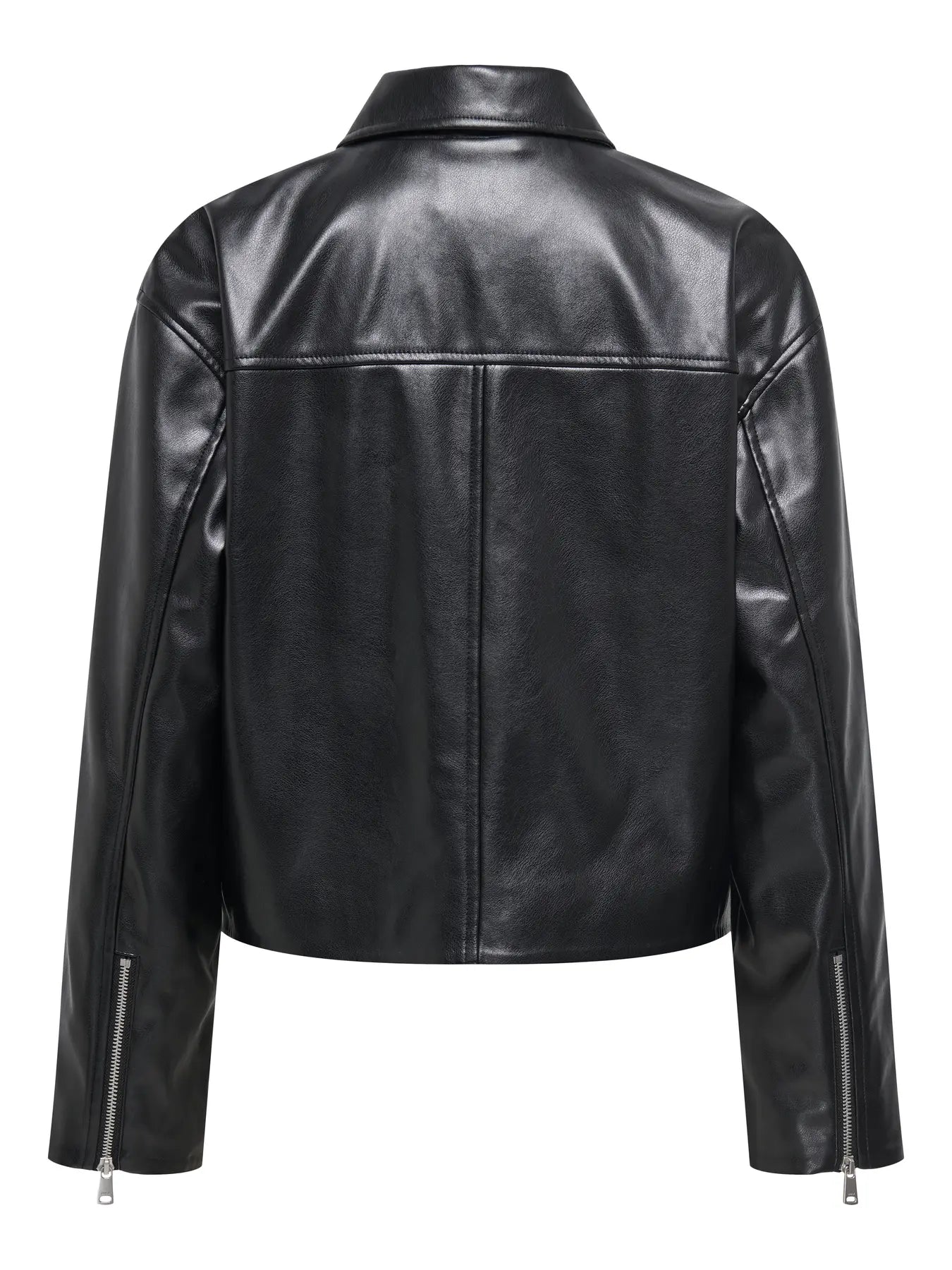 Nicki Vegan Leather Jacket- Only