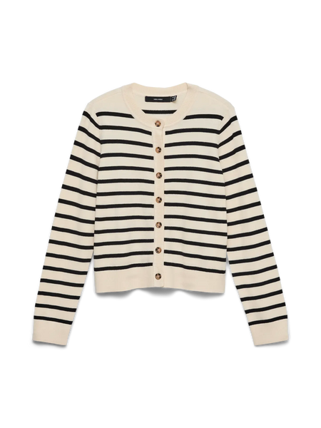 Saba Striped Cardigan-Vero Moda - Uforia Muse 