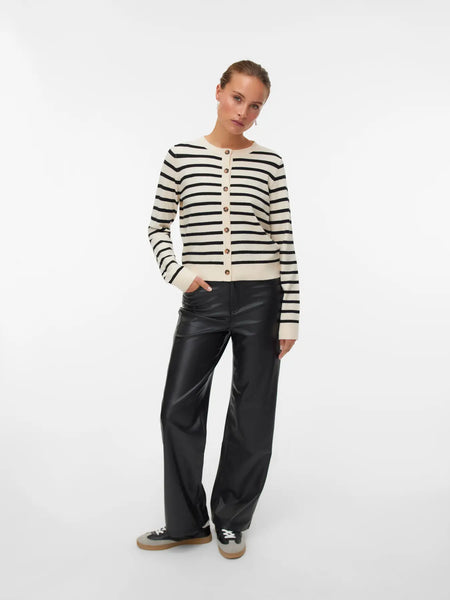 Saba Striped Cardigan-Vero Moda - Uforia Muse 