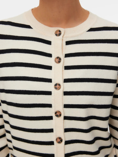 Saba Striped Cardigan-Vero Moda - Uforia Muse 