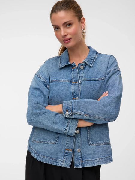 Jamie Jean Shirt Jacket- Vero Moda