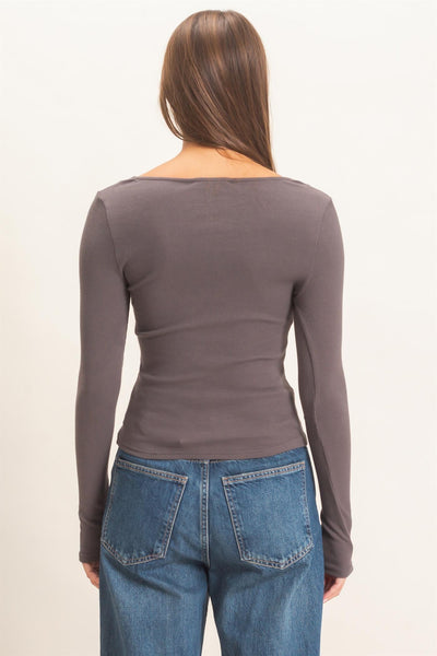 Bea Lace Trim Top - Uforia Muse 