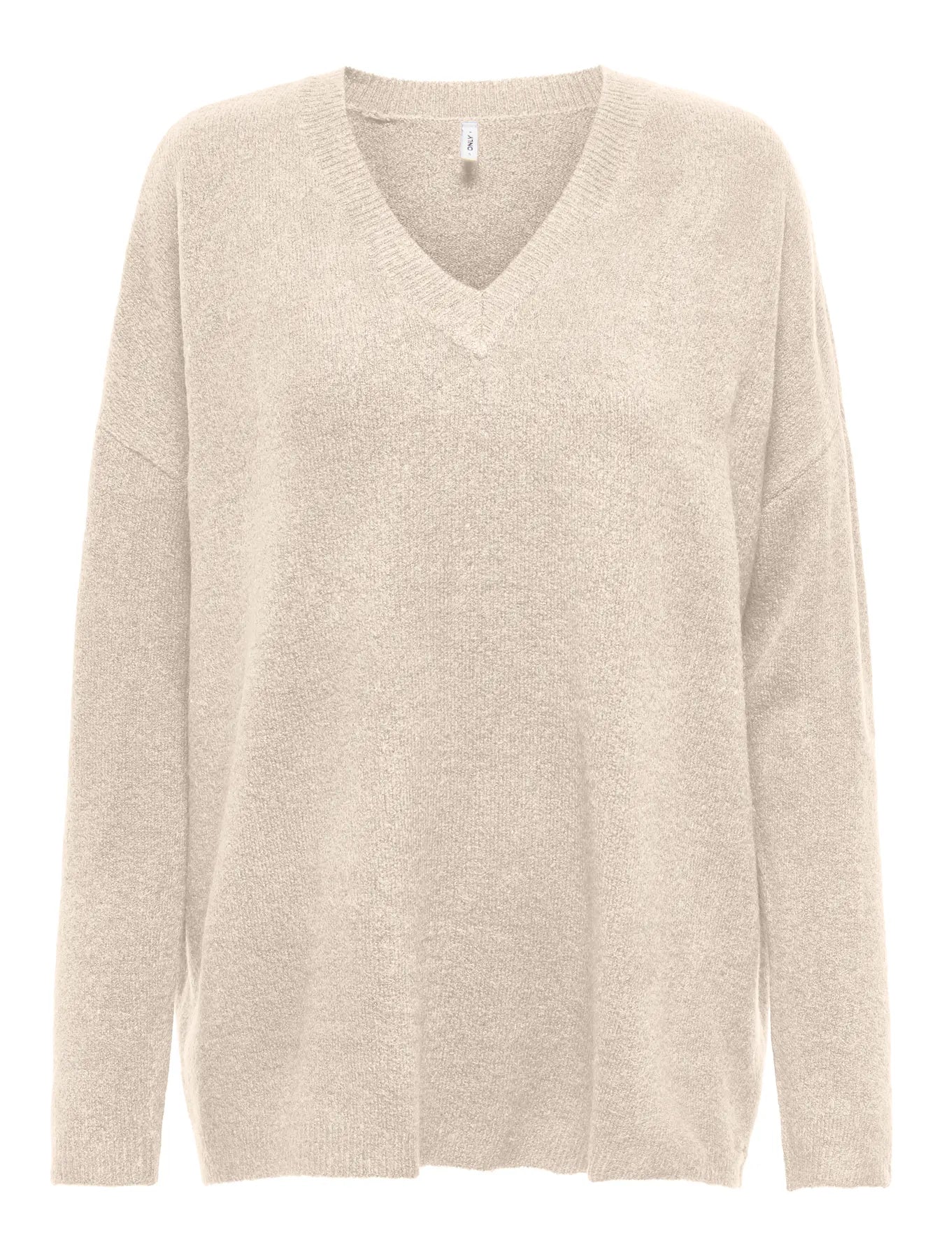 Talio V-Neck Knit-Whitecap-Only