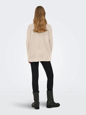 Talio V-Neck Knit-Whitecap-Only