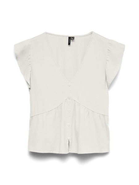 Mylo Button Front Blouse-Vero Moda - Uforia Muse 