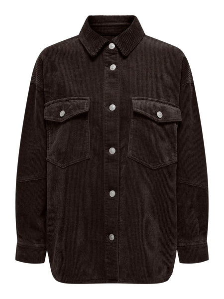Tiggy Cord Shirt Jacket-Only