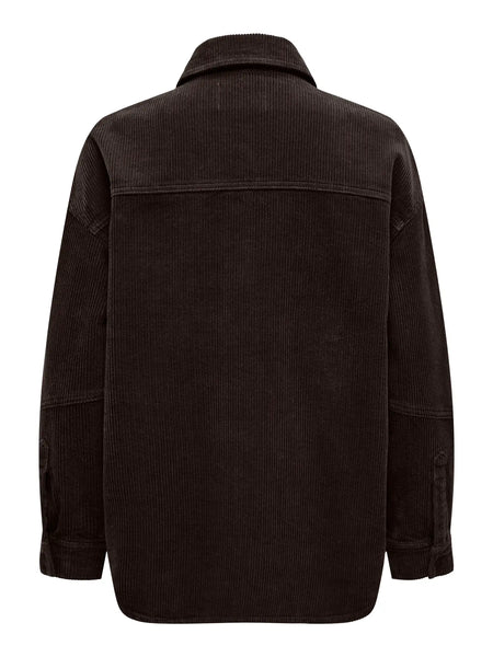 Tiggy Cord Shirt Jacket-Only