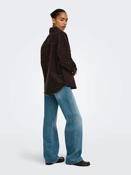 Tiggy Cord Shirt Jacket-Only