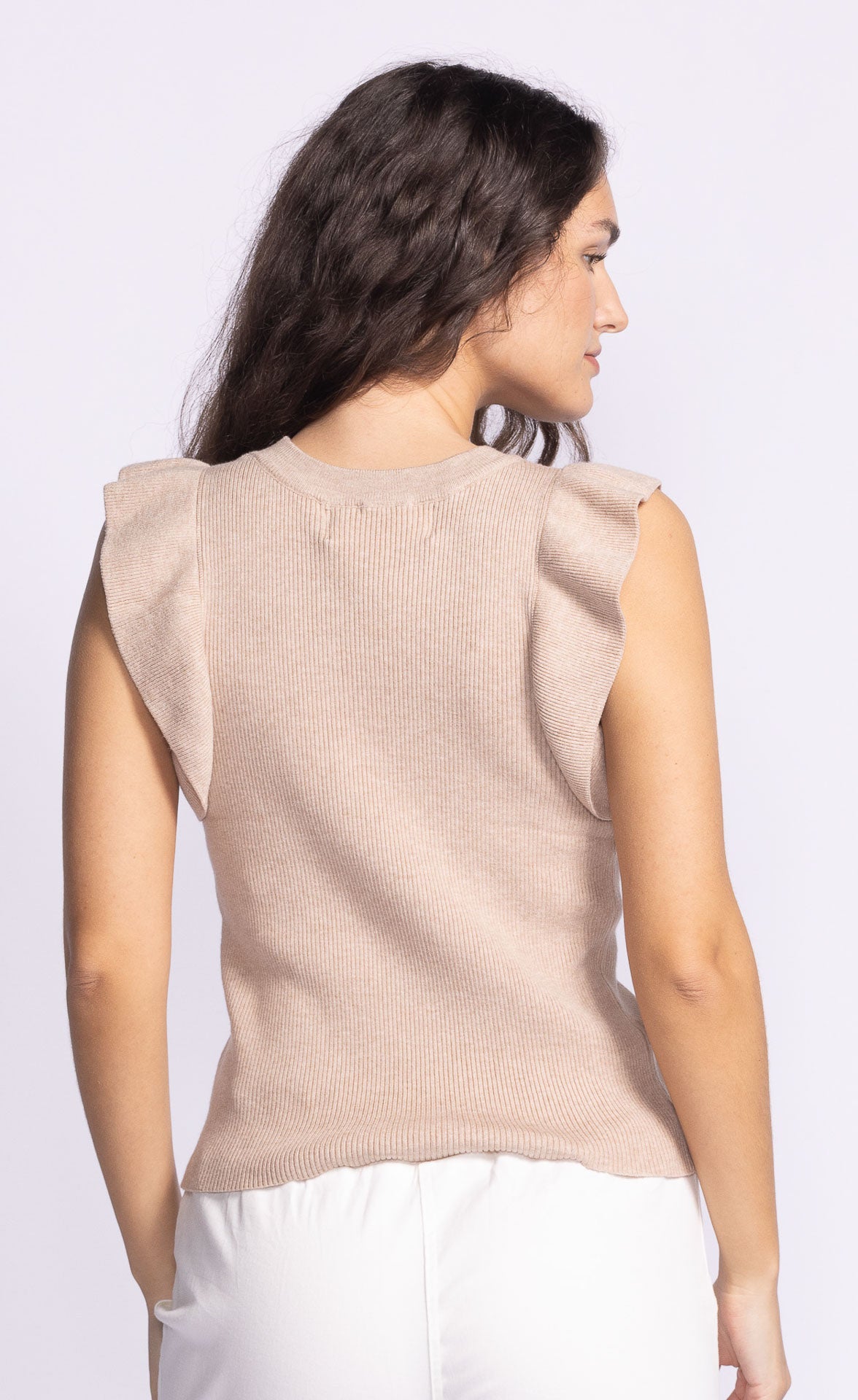 Claudia Knit Top- Pink Martini