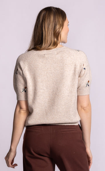 Marcella Sweater- Pink Martini