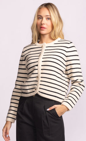 Chastain Cardigan- Pink Martini