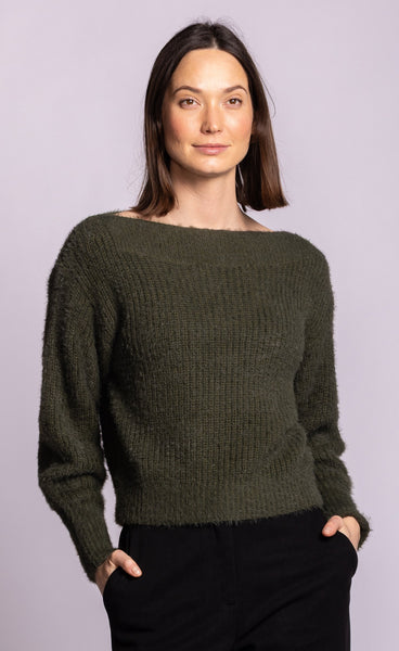 Delcy Sweater-Pink Martini