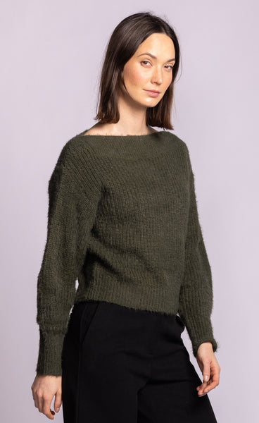 Delcy Sweater-Pink Martini
