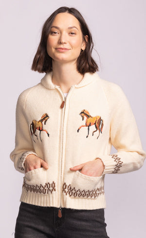 Capella Cardigan- Pink Martini