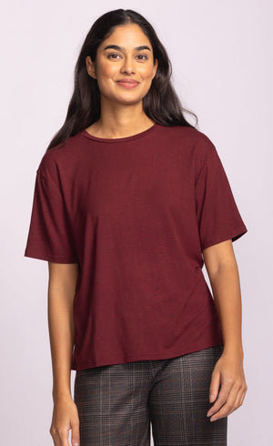 Camilla Tee- 2 Colours- Pink Martini