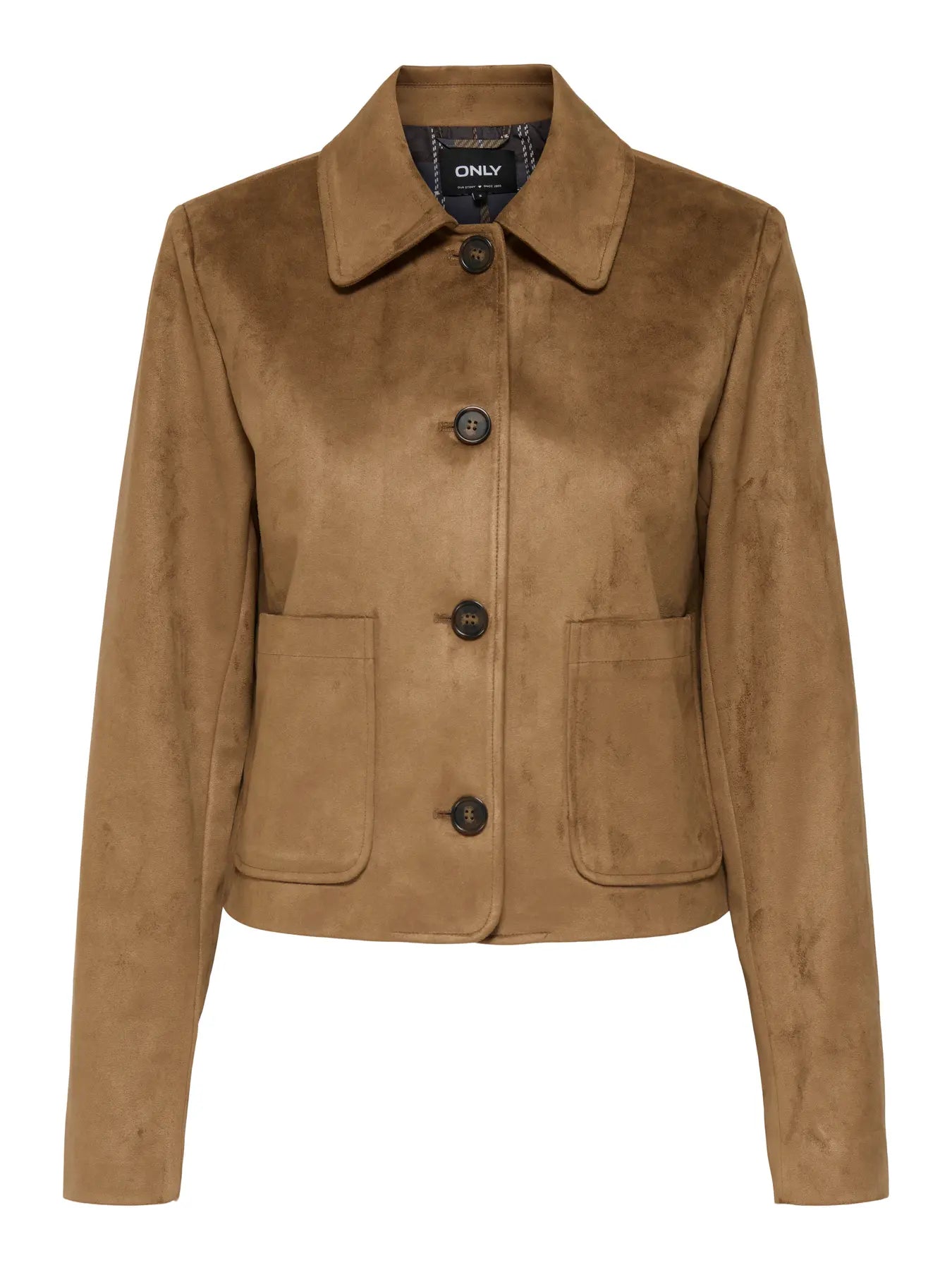 Tullie Faux Leather Jacket- Only