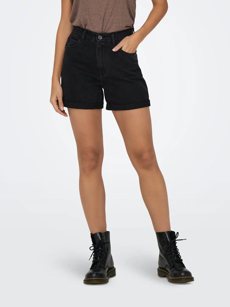 Vega Jean Short-Black-Only - Uforia Muse 
