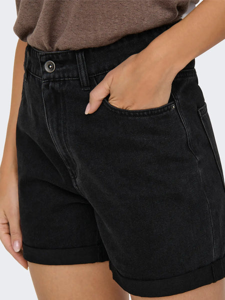 Vega Jean Short-Black-Only - Uforia Muse 