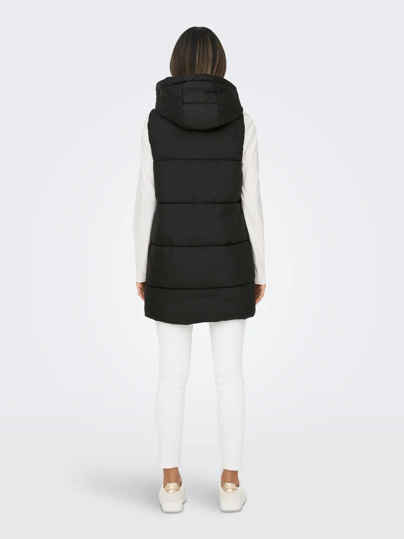 Asta Puffer Vest-Blk- Only