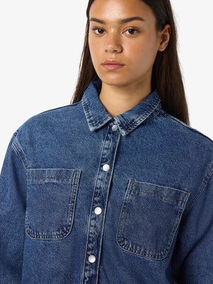 Alva Denim Shirt-Med- Noisy May