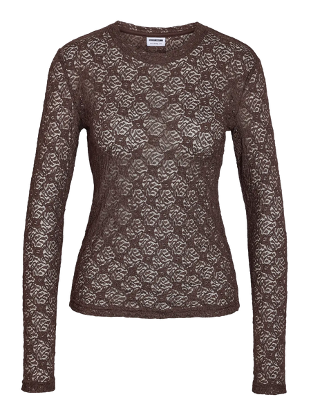 Judith L/S Lace Top- Noisy May