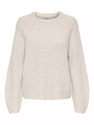 Fia Mockneck Sweater- Birch