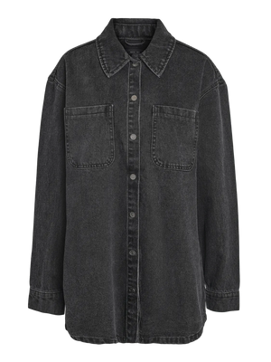 Alva Black Jean Shirt- Noisy May