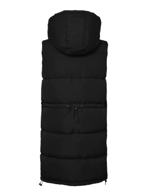 Aurora Hooded Vest- BLK-Noisy May