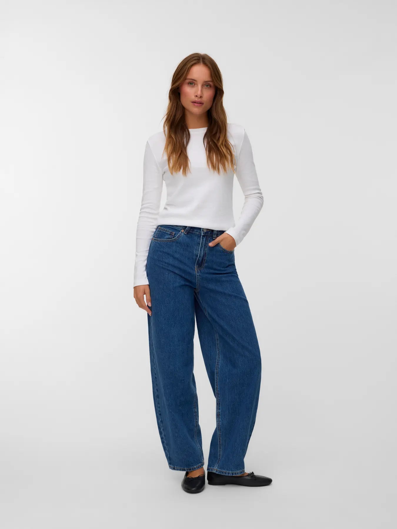 Billie Barrel Ankle Jean- Vero Moda