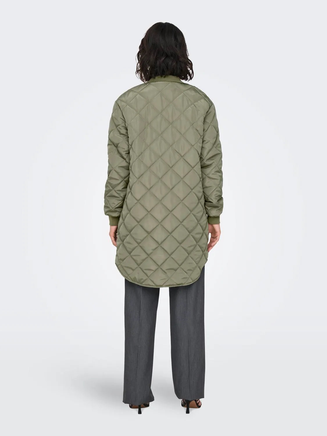 Jessica Quilted - Khaki Green