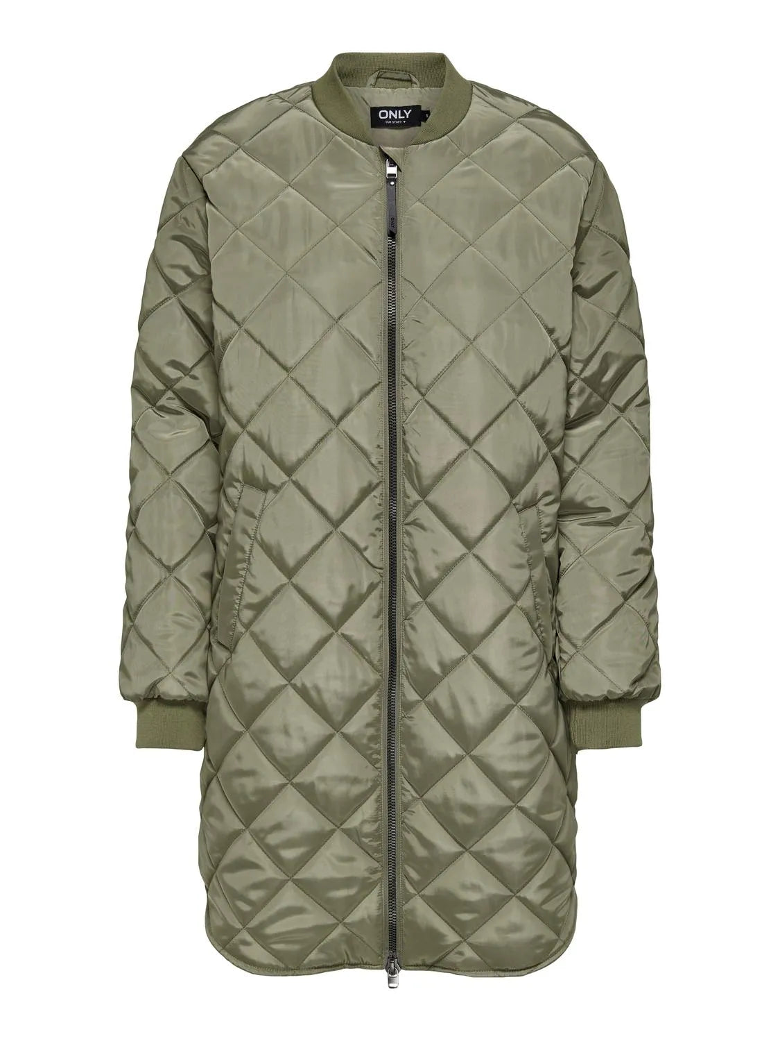 Jessica Quilted - Khaki Green