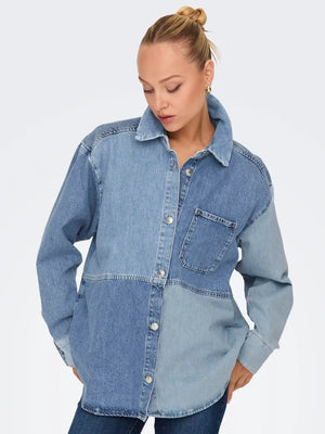 Reworked Denim Shirt-