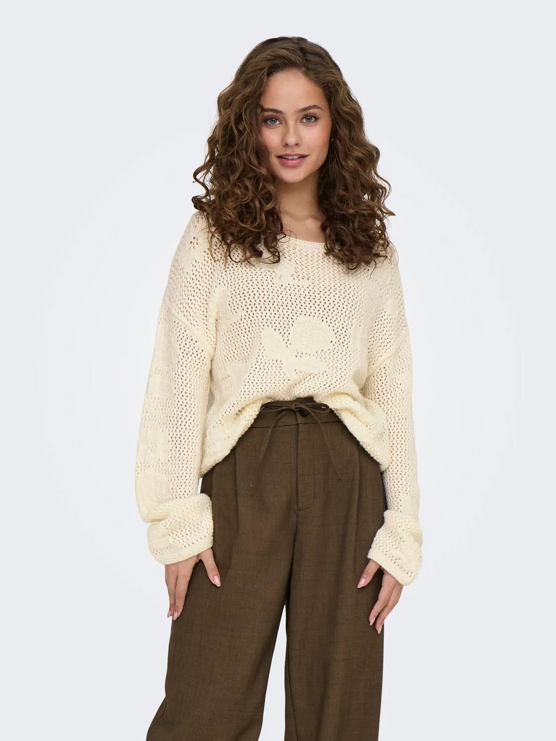 Stacy Knit- Olive- Only