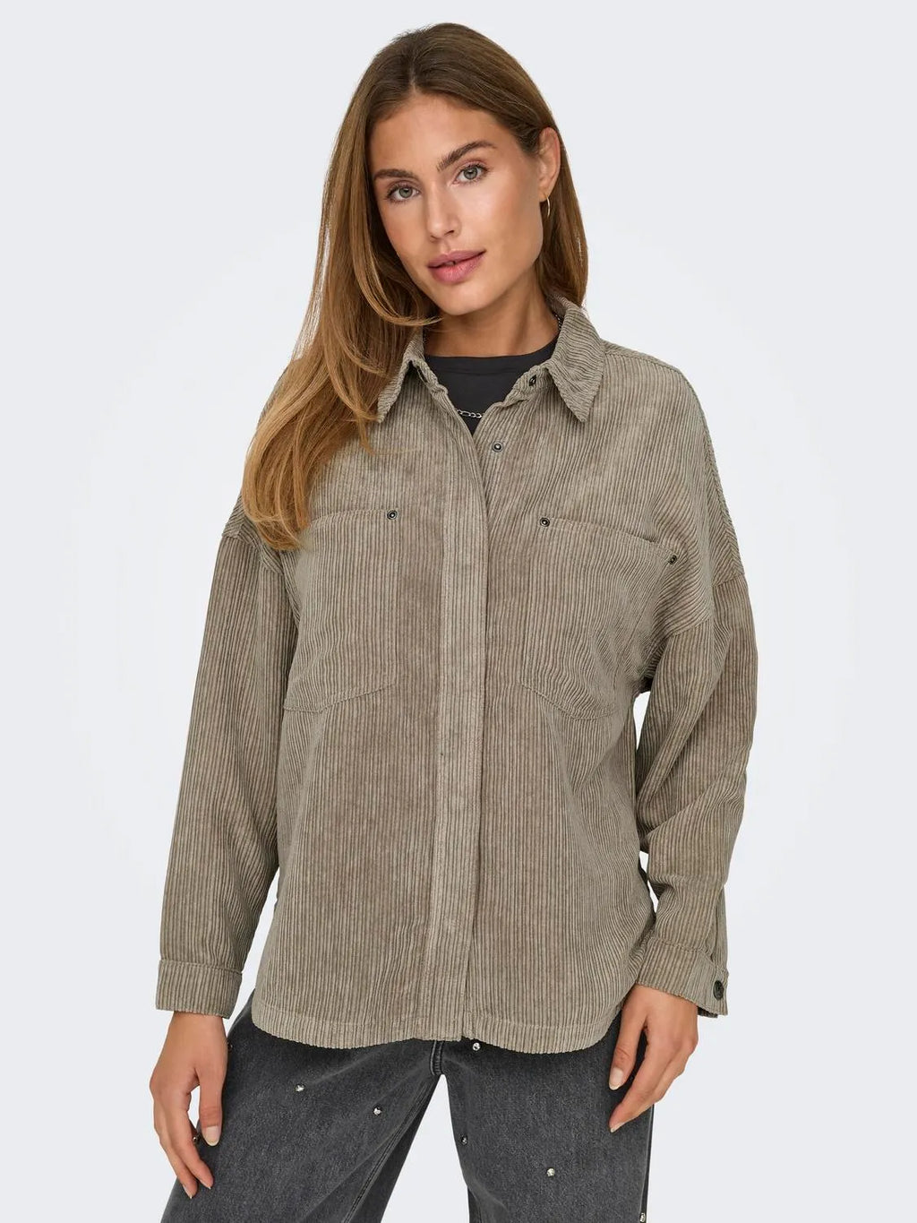 Jannie Cord Shirt- Only