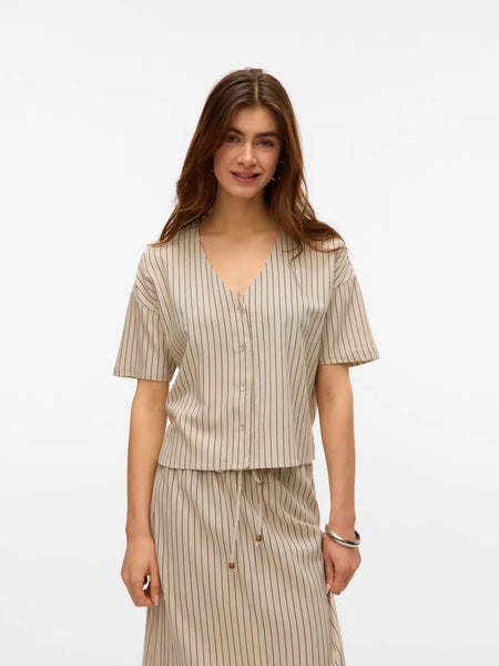 Mymilio Button Top-Anja-Vero Moda - Uforia Muse 