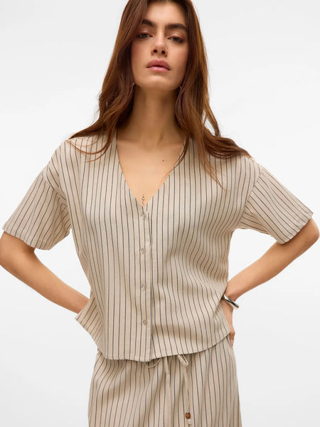 Mymilio Button Top-Anja-Vero Moda - Uforia Muse 