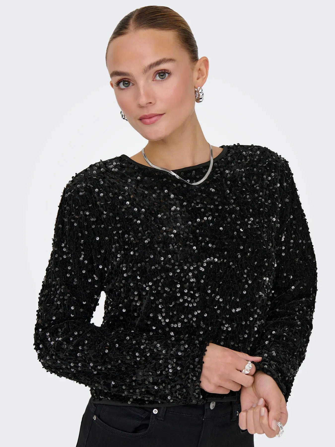 Annika Sequin Topper- Only