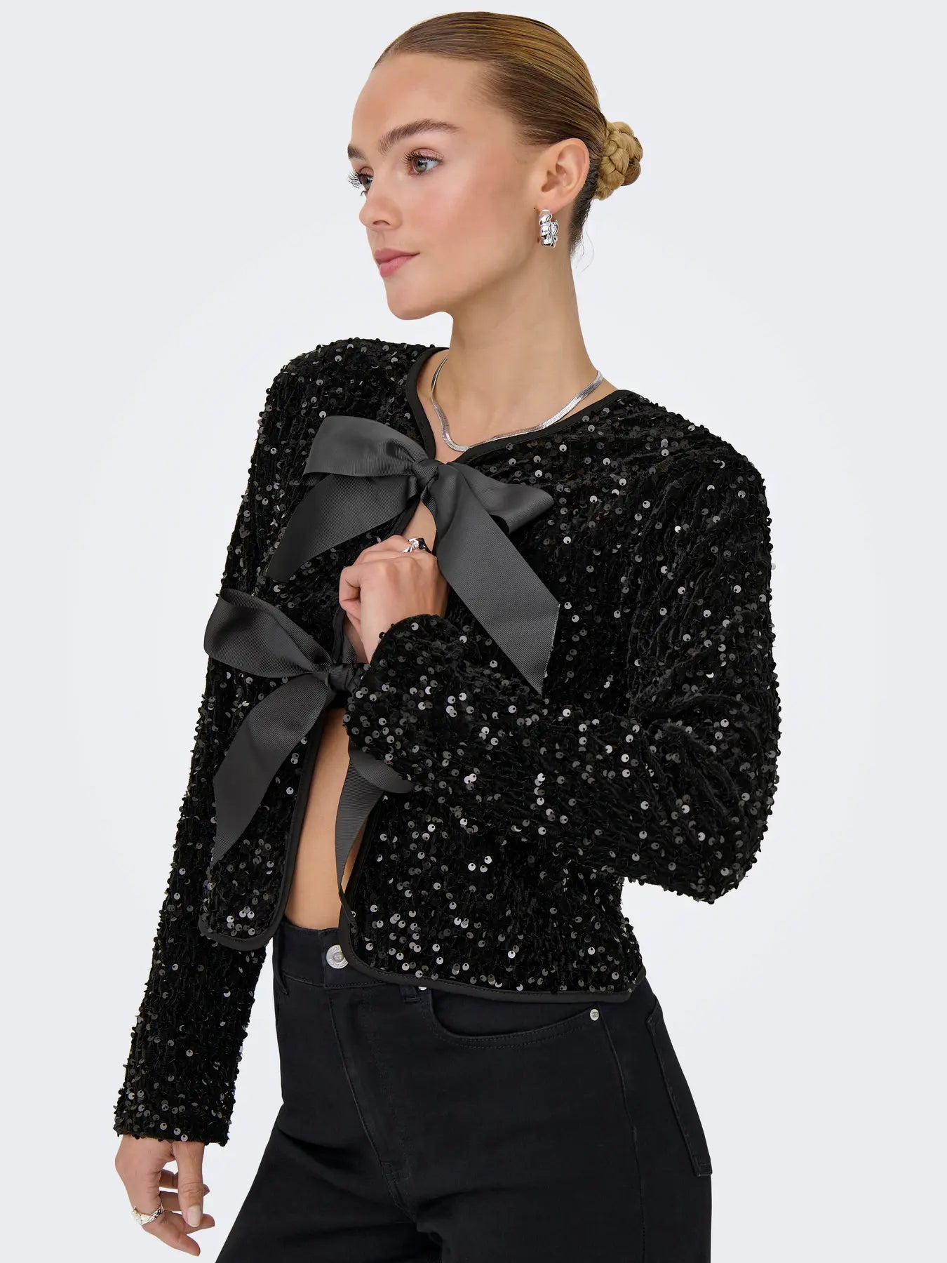 Annika Sequin Topper- Only