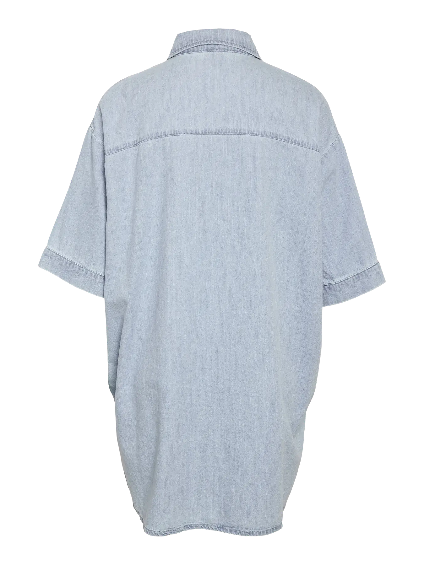 Oversize Denim Shirt Dress- Noisy May