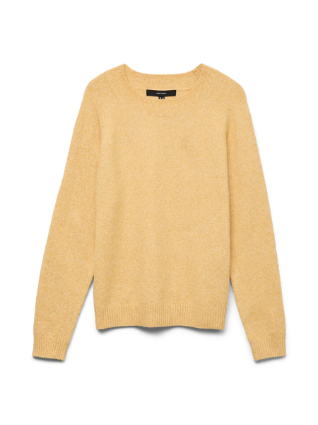 Doffy Knit Top-Golden Spice-