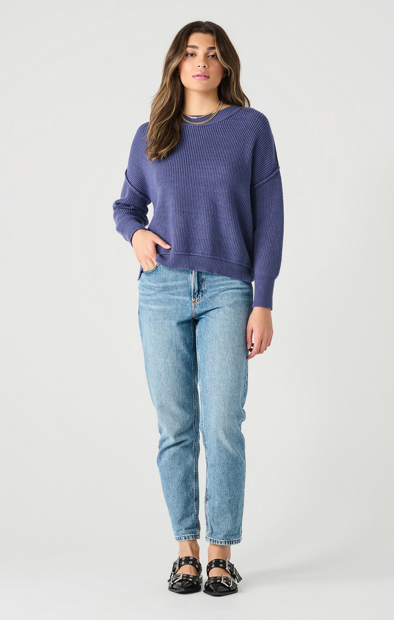 Indigo Girl Knit- Dex