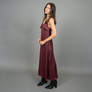 Drimma Maxi Dress-Burgundy-Rd Style