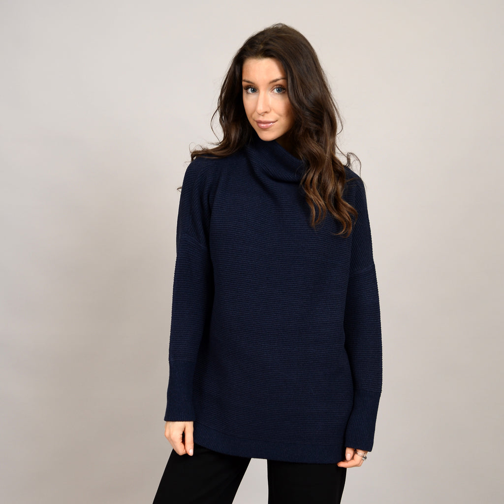 Nancy Ottoman Sweater-Navy- Rd Style