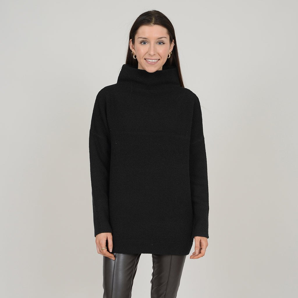 Nancy Ottoman Sweater-Blk- Rd Style